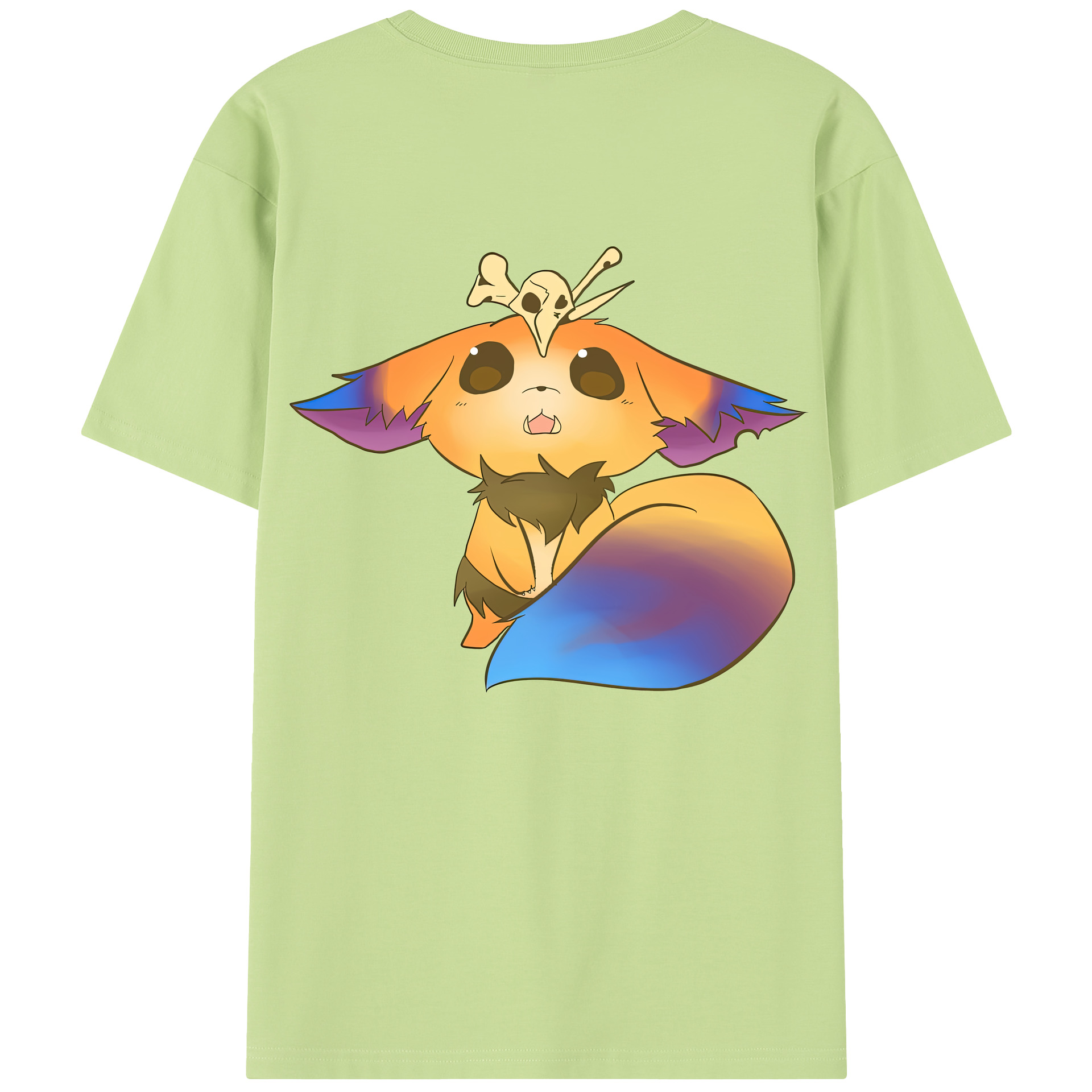 リーグ・オブ・レジェンド League of Legends LOL 綿100％半袖Tシャツ（背面プリント）